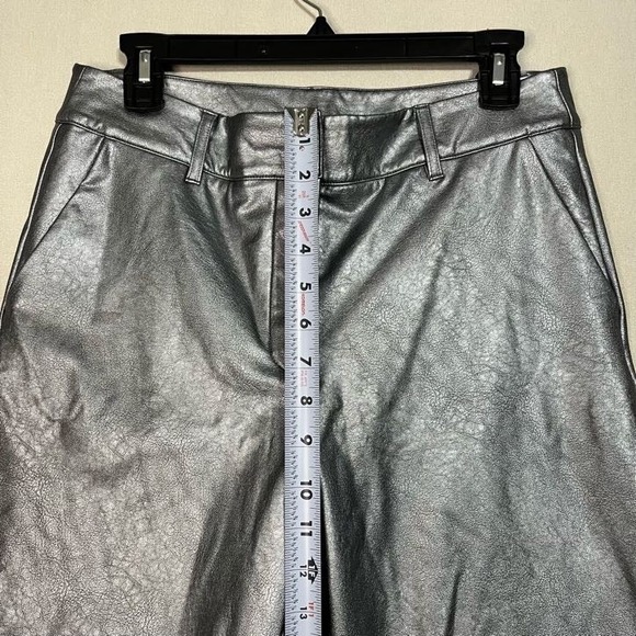 Commando Women's Faux Leather‎ 7/8 Trousers Slg67 Pants - Size M - Picture 8 of 9